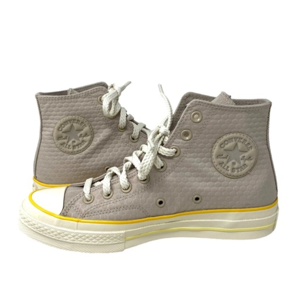 Converse Chuck 70 Sneakers High Women's Size Canvas Beige Casual Shoes A00878C - Picture 6 of 10
